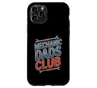 Mechanic Dads Club Fête des Pères Mécanique Drôle Papa Nouveau Papa Coque pour iPhone 11 Pro