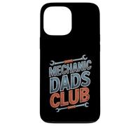 Mechanic Dads Club Fête des Pères Mécanique Drôle Papa Nouveau Papa Coque pour iPhone 13 Pro Max