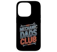 Mechanic Dads Club Fête des Pères Mécanique Drôle Papa Nouveau Papa Coque pour iPhone 14 Pro