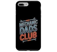 Mechanic Dads Club Fête des Pères Mécanique Drôle Papa Nouveau Papa Coque pour iPhone 7 Plus/8 Plus