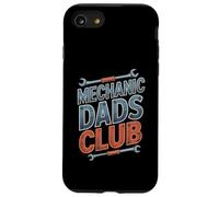 Mechanic Dads Club Fête des Pères Mécanique Drôle Papa Nouveau Papa Coque pour iPhone SE (2020) / 7 / 8