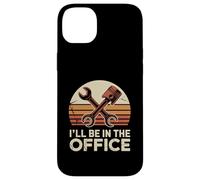 Mechanic I'll Be in The Office T-Shirt pour réparation Automobile Garage Coque pour iPhone 14 Plus