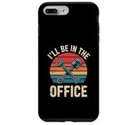 Mechanic I'll Be in The Office T-Shirt pour réparation Automobile Garage Coque pour iPhone 7 Plus/8 Plus