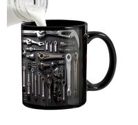 Mechanic Toolbox Set Tasses | Camé à café en céramique pour hommes | Tasse à boire confortable pour les amateurs, les artisans et les tournevis