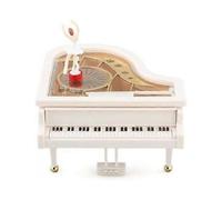 Mechanical Classical Ballerina Girl on The Piano Music Box_Special Gift