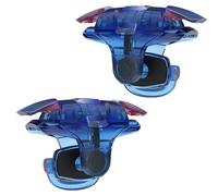 Mechanical Click Triggers for Enhanced Gaming Experience, Rapid Enemy Engagement Without Screen Damage, Effortless Control for iPhone and Android Devi