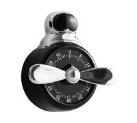 Mechanical Cooking Timer - Manual Magnetic Timer | Loud Alarm with Easy Setting, Kitchen Timers with Strong Magnet, Portable Alarm Clock, Study Cooking Baking Time Tool for School and Home