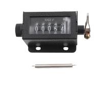Mechanical Counter 5 Digit | Manual Hand Pull Tally for Industrial/Warehouse/Retail | 0-99999 Range, Metal & Plastic, Resettable