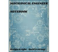 Mechanical Engineer Notebook: The Notebook for Machine Design Mechanical Engineers and Students | 8.5'' x 11'' | Paperback Alternate 0.25'' Grid Pages ... Lines Pages | White Paper | 100 Pages