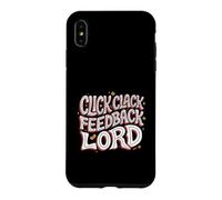 Mechanical Keyboard Click Clack Feedback Lord Coque pour iPhone XS Max