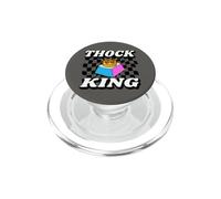 Mechanical Keyboard Enthusiast Thock King Custom Keeb PopSockets PopGrip pour MagSafe