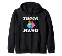 Mechanical Keyboard Enthusiast Thock King Custom Keeb Sweat à Capuche