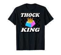 Mechanical Keyboard Enthusiast Thock King Custom Keeb T-Shirt Graphique avec Valeur