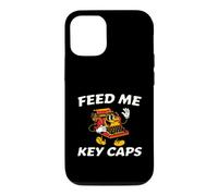 Mechanical Keyboard Feed Me Key Caps Retro Typist Coque pour iPhone 12/12 Pro