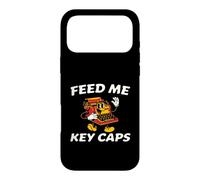 Mechanical Keyboard Feed Me Key Caps Retro Typist Coque pour iPhone 17 Pro Max