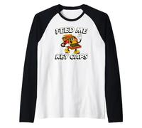 Mechanical Keyboard Feed Me Key Caps Retro Typist Manche Raglan