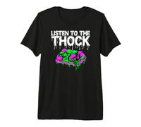 Mechanical Keyboard Listen to The Thock PC Gamer T-Shirt Haut de Gamme