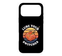 Mechanical Keyboard Lube Your Switches Keeb Builder Retro Coque pour iPhone 17 Pro Max