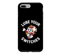 Mechanical Keyboard Lube Your Switches Retro Modder Coque pour iPhone 7 Plus/8 Plus