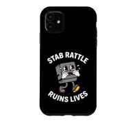 Mechanical Keyboard Stab Rattle Ruins Lives Custom Keeb Coque pour iPhone 11