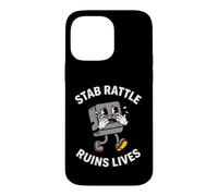Mechanical Keyboard Stab Rattle Ruins Lives Custom Keeb Coque pour iPhone 14 Pro Max