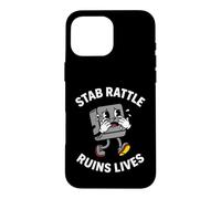 Mechanical Keyboard Stab Rattle Ruins Lives Custom Keeb Coque pour iPhone 16 Pro Max