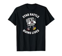Mechanical Keyboard Stab Rattle Ruins Lives Custom Keeb T-Shirt Graphique avec Valeur