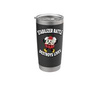 Mechanical Keyboard Stabilizer Rattle Destroys Lives Gobelet isotherme en acier inoxydable double paroi