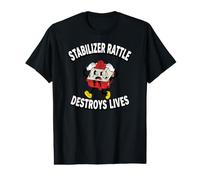 Mechanical Keyboard Stabilizer Rattle Destroys Lives T-Shirt Graphique avec Valeur