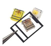 Mechanical Keyboard Switch Film 120 pièces Inter-Axial Paper Switch Repair HTV Inter-Axial Pad Structure Compatible avec Cherry MX Kailh Gateron