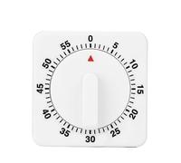 Mechanical Kitchen Timer | 60 Minute Countdown for Baking/Cooking/Exercise | Portable Sturdy ABS Material, Easy to Use