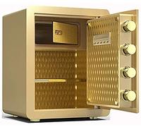 Mechanical Small Password All-Steel Invisible Key Smart Home Safe,