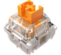 Mechanical Switches Pack-Yellow Linear Switch ((3e Gén,Logement de switch transparent avec lentille LED,Jusqu'à 100 millions de frappes,Connecteurs à 3 broches polyvalents)