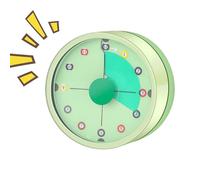 Mechanischer Küchentimer - 0-60 min Countdown Mit 72 DB Alarm, Ohne Batterien, Visuelle Anzeige - Perfekt Für Küche, Sport, Studium Und Klassenraum, Einfach Zu Bedienen, Robust Aus 304 Edelstahl, Für