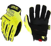 Mechanix Wear Gants Hi-Viz M-Pact® (S, jaune fluorescent)