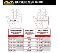 Mechanix Wear - Material4X FastFit Gants (Large, Noir/Marron) - MF4X-75-010