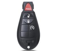 MechanMagic Porte-clés de rechange pour Jeep Cherokee 2014-2021 Télécommande d'entrée sans CC ID : GQ4-53T PN:68105083 Puce 4 A 433 MHz