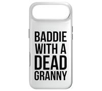 Méchant avec Un Dicton Sarcastique drôle de Grand-mère Morte Coque pour iPhone Air