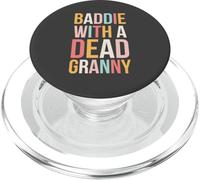 Méchant avec Une Grand-mère Morte drôle Sarcastique Disant Mignon PopSockets PopGrip pour MagSafe