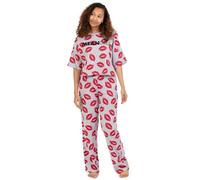 Méchants Filles pour Femmes Pyjamas Adultes Lipstick Burn Book t-Shirt Pantalon - Petit