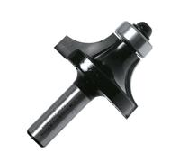 LEMAN Fraise profil 1/4 rond avec guide à billes Rayon 3 mm Queue 8 mm