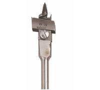 Fisch - Foret plat a diametre reglable-queue 4 pans - Ø mm.22 à 76 - Long. totale mm.190 -