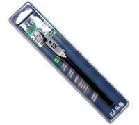 Mèche à bois plate - RISS - D: 12 mm - Double affûtage - Pointe de centrage - Acier