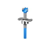 Mèche à bois robuste pour charnière ouvre-trou en alliage d'acier avec poignée hexagonale ergonomique pour l'artisanat professionnel Profondeur réglable