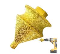 Mèche À Carrelage - Accessoires De Forets De Meuleuse, Mèche À Bois M10, Accessoire De Perçage De Filetage | Chanfrein Pour Ébavurage, Travail Du Bois, Béton, Marbre, Broyeur Métallique, Réparation, C