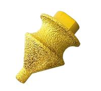 Mèche À Carrelage - Accessoires De Forets De Meuleuse, Mèche À Bois M10, Accessoire De Perçage De Filetage | Chanfrein Pour Ébavurage, Travail Du Bois, Béton, Marbre, Broyeur Métallique, Réparation, C