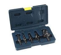 Mèche À Étages En Métal, Ensemble De Forets À Gradins, Outils de Coupe en Acier Rapide HSS à Géométrie Hélicoïdale pour le Perçage de Trous dans l'Aluminium, l'Acier Inoxydable, le