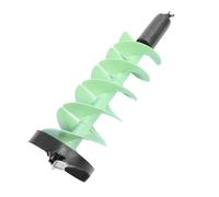 Mèche à glace Foret à tarière glace de 8 pouces diamètre, 28 Long, en carbure Nylon, pêche flottante avec adaptateur