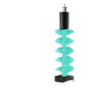 Mèche à glace Foreuse à glace tarière 2 lames en acier diamètre rotatif de 6 pouces 30 Long for la pêche d'hiver(75CM)