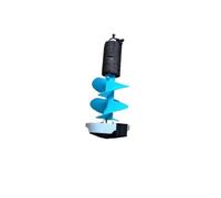 Mèche à glace Perceuse à glace en Nylon, outil de perçage trous ciseau d'hiver, équipement machine léger et Portable for l'extérieur(8inch 50cm long)